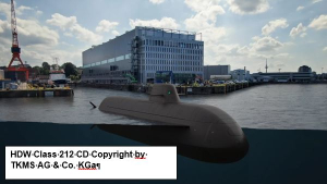 HDW Class 212 CD Copyright by TKMS AG & Co. KGa